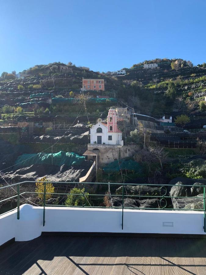 La Casa Sul Monte Lägenhet Minori Exteriör bild