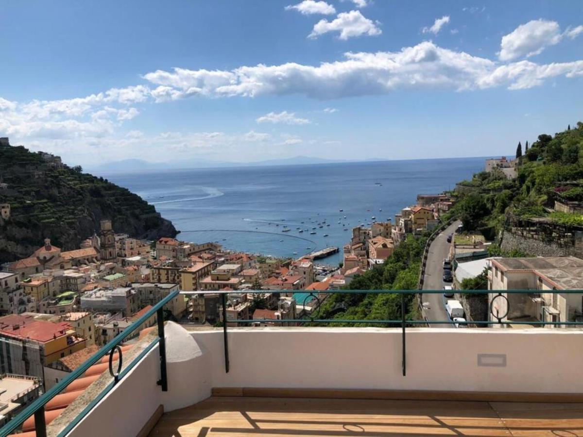 La Casa Sul Monte Lägenhet Minori Exteriör bild