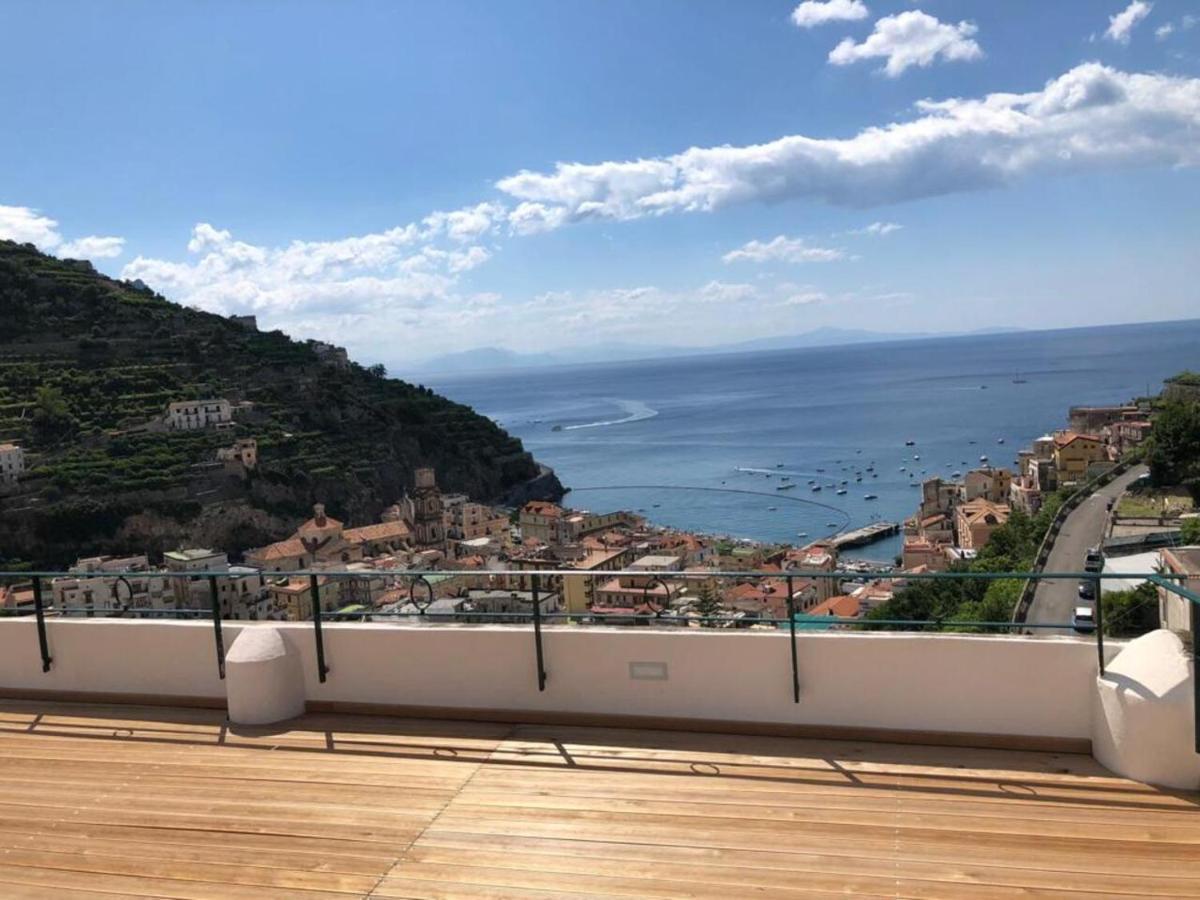 La Casa Sul Monte Lägenhet Minori Exteriör bild