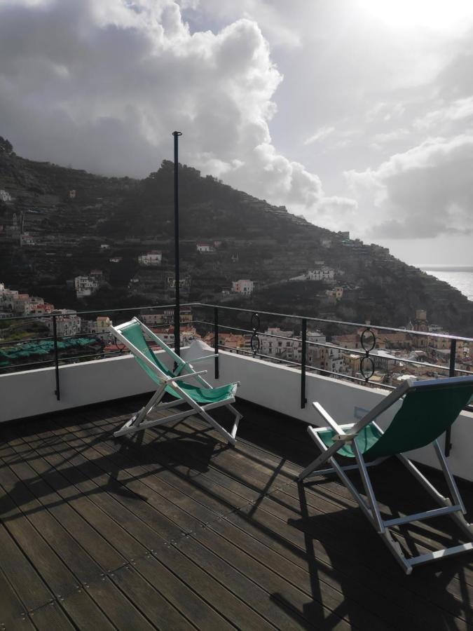 La Casa Sul Monte Lägenhet Minori Exteriör bild