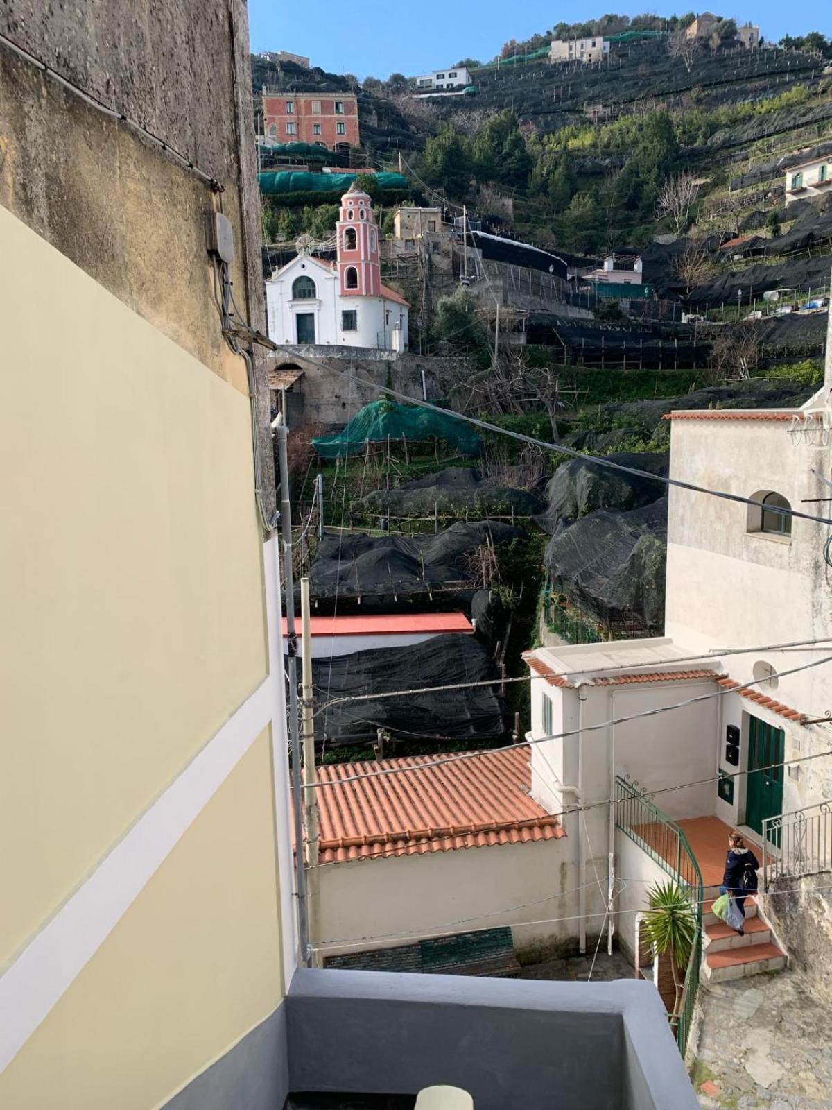 La Casa Sul Monte Lägenhet Minori Exteriör bild